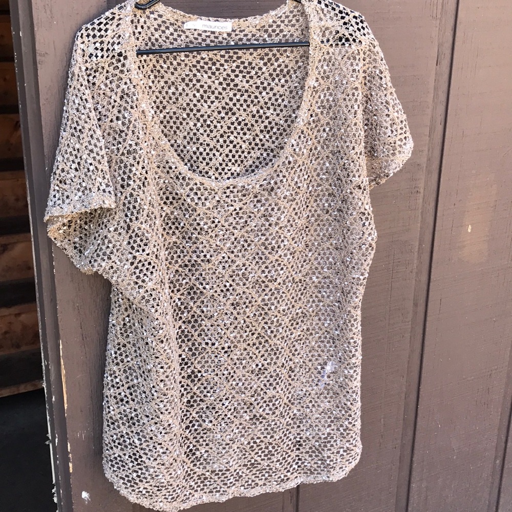 Maurices overlay top size 3